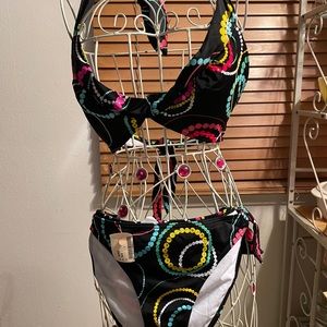 New Pool Party Large Bikini Swimwear...So Cute...